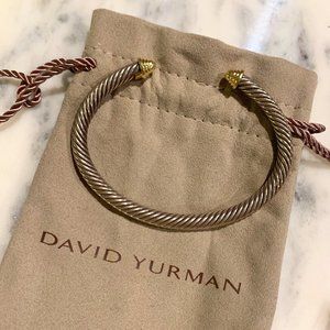 David Yurman Cable Bracelet 14k Yellow Gold